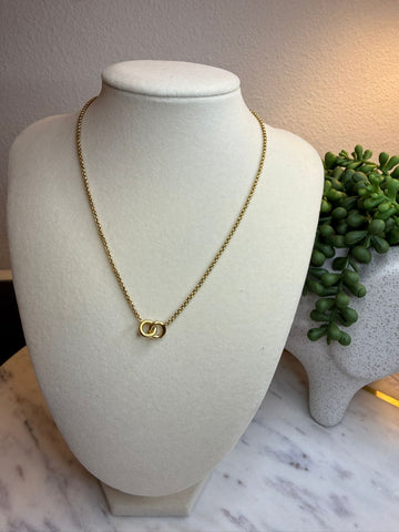 Golden Link Necklace